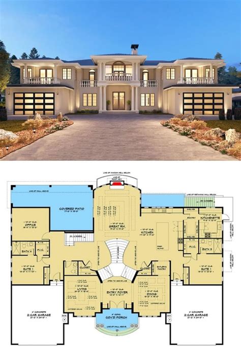 10 bedroom luxury home plans.